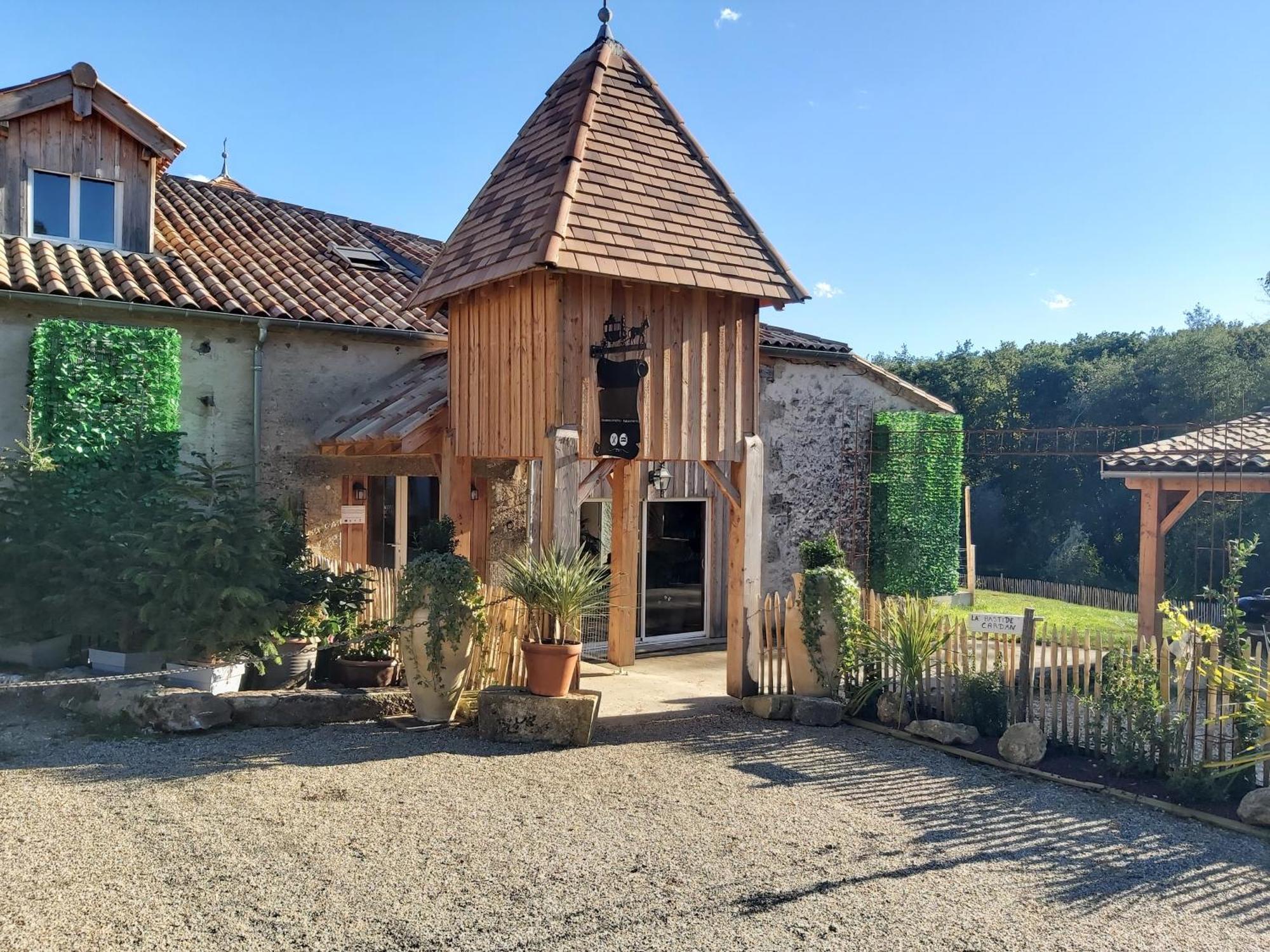 Chateau La Bastide Cardan Saint-Sulpice-de-Pommiers Esterno foto